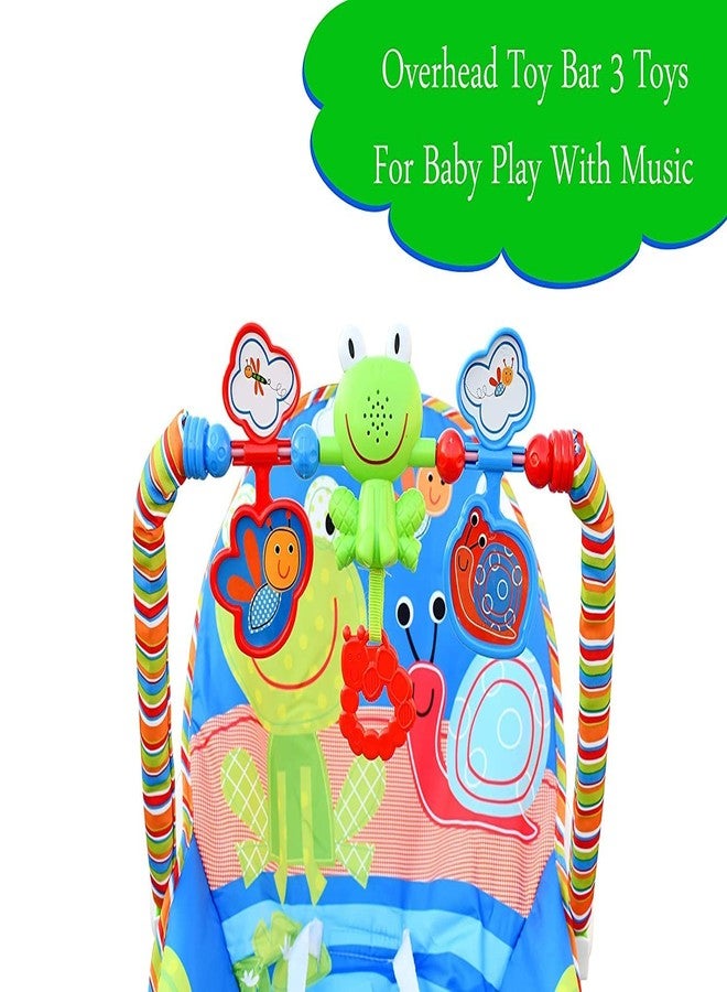 Replex Baby Music Rocking Chair | Infant-to-Toddler Rocker | Baby Bouncer - Colorful Jungle | Baby Rocking Chair with Toys for Soothing from Infant to Toddler | Suitable from Birth to 12 Months Baby - Image 4